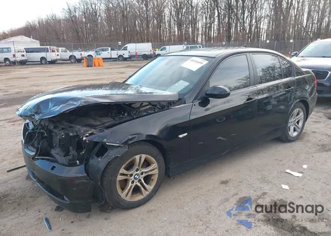 2008 BMW 328Xi from USA, damaged, VIN WBAVC73548KX92289
